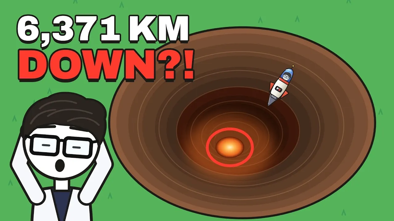 Thumbnail for "What If You Drilled Straight Through the Earth?"
