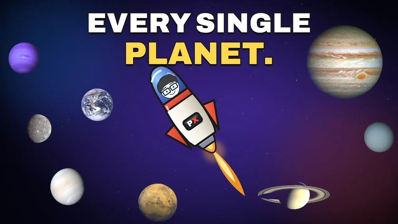 Thumbnail for "I Tried to Land on Every Planet"